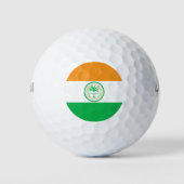 Vlag van Miami, Florida Golf Balls Golfballen (Voorkant)