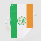 vlag van Miami (Florida) Golfhanddoek (Insitu)