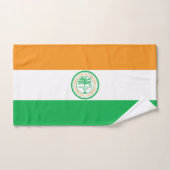 Vlag van Miami, Florida Hand Towel Handdoek (Handdoek)