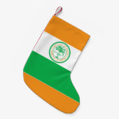 Vlag van Miami, Florida Kleine Kerstsok (Voorkant (Hangend))