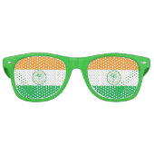 Vlag van Miami, Florida Retro zonnebril (Voorkant)