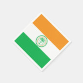Vlag van Miami, Florida servetten (Hoek)