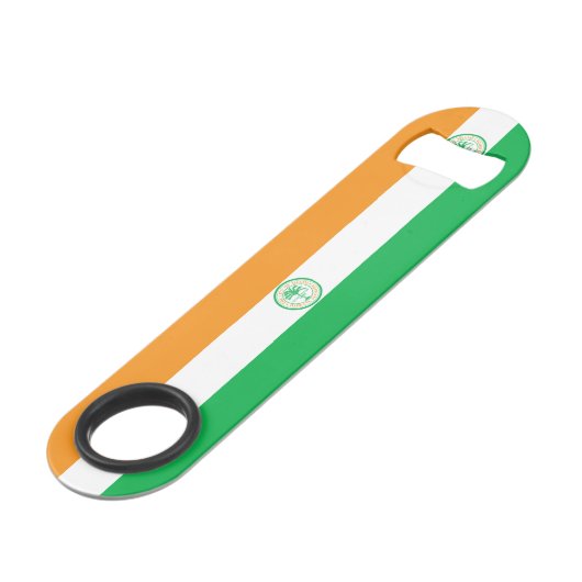 Vlag van Miami, Florida Speed Bottle Opener Speed Flessenopener (Voorkant Gekanteld)