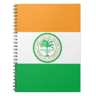 Vlag van Miami, notebook uit Florida Notitieboek