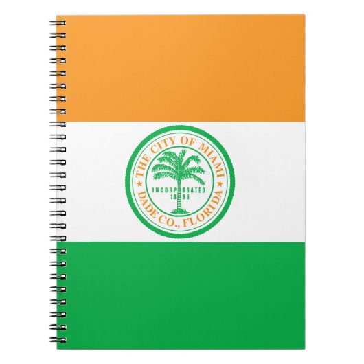 Vlag van Miami, Notitieboek van Florida (Voorkant)