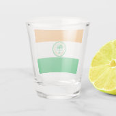 vlag van Miami Shot Glas (Achterkant)