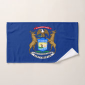 Vlag van Michigan Bad Handdoek (Handdoek)