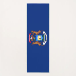 Vlag van Michigan (Verenigde Staten) Yogamat