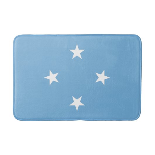 Vlag van Micronesia Badmat (Voorkant)