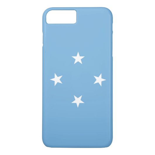 Vlag van Micronesia Case-Mate iPhone Case (Achterkant)