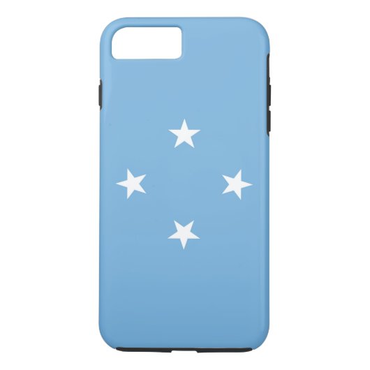 Vlag van Micronesia Case-Mate iPhone Case (Achterkant)