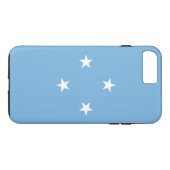 Vlag van Micronesia Case-Mate iPhone Case (Achterkant (Horizontaal))
