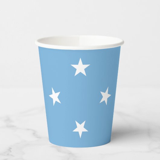 Vlag van Micronesia Papieren Bekers (Links)