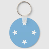 Vlag van Micronesië Sleutelhanger (Voorkant)