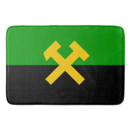 Vlag van mijnwerkers badmat