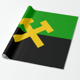 Vlag van mijnwerkers cadeaupapier