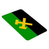 Vlag van mijnwerkers magneet (Rechterzijde)