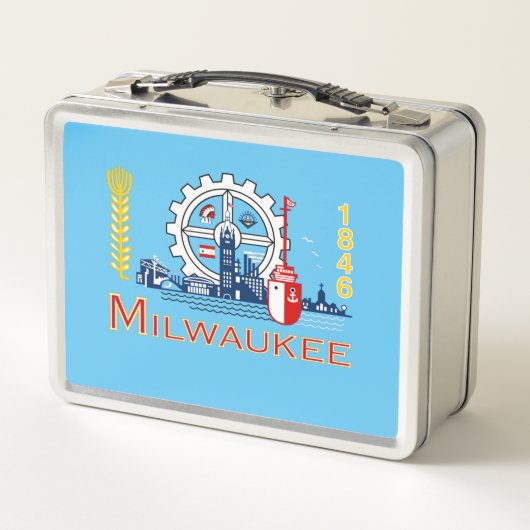 vlag van Milwaukee (Achterkant)