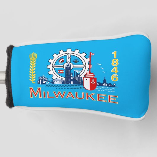 vlag van Milwaukee Golfheadcover (Voorkant)