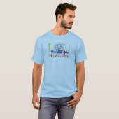 vlag van Milwaukee T-shirt (Voorkant volledig)