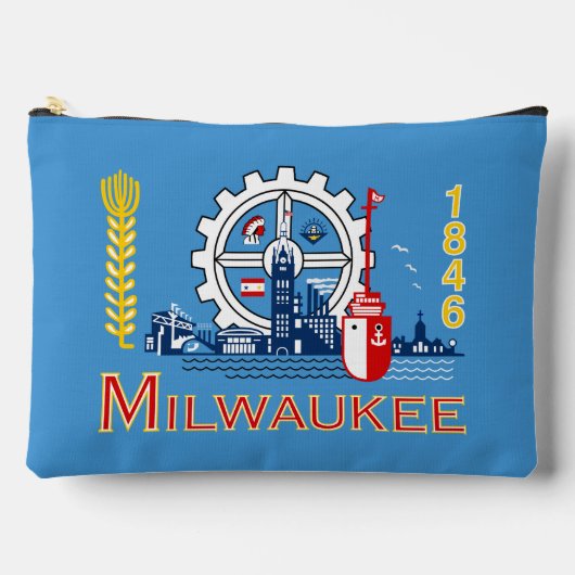 Vlag van Milwaukee, Wisconsin Etui (Voorkant)