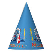 Vlag van Milwaukee, Wisconsin Feesthoedjes (Links)