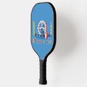Vlag van Milwaukee, Wisconsin Pickleball Paddle (Links)
