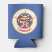 Vlag van Minnesota Blikjeskoeler (Voorkant)