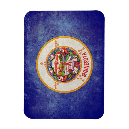 Vlag van Minnesota Magneet (Verticaal)