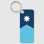 Vlag van Minnesota Sleutelhanger (Voorkant)