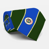 vlag van Minnesota-strepen Stropdas (Opgerold)