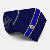 vlag van Minnesota-strepen Stropdas (Opgerold)