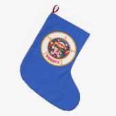 Vlag van Minnesota (VS-staat) Grote Kerstsok (Voorkant (Hangend))