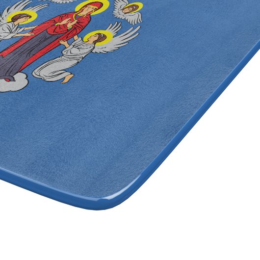 Vlag van Minsk (Belarus) Snijplank (Hoek)