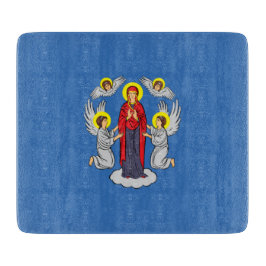 Vlag van Minsk (Belarus) Snijplank