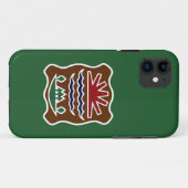 Vlag van Missisquoi Western Abenaki Case-Mate iPhone Case (Achterkant (horizontaal))