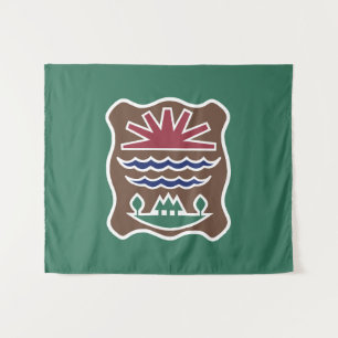 Vlag van Missisquoi Western Abenaki Wandkleed