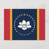 Vlag van Mississippi (2020) Briefkaart (Voorkant)