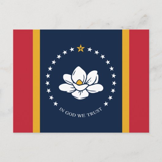 Vlag van Mississippi (2020) Briefkaart (Voorkant)