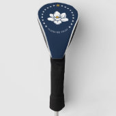 Vlag van Mississippi (2020) Golf Head Hoesje Golfheadcover (Voorkant)