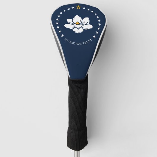 Vlag van Mississippi (2020) Golf Head Hoesje Golfheadcover (Voorkant)
