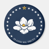 vlag van Mississippi (2020) Magneet (Voorkant)