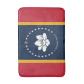 vlag van Mississippi Badmat (Voorkant Verticaal)