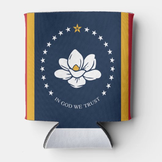 vlag van Mississippi Blikjeskoeler (Voorkant)