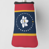 vlag van Mississippi Golfheadcover (Draai 90)