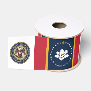 vlag van Mississippi Grosgrain Lint