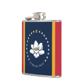 vlag van Mississippi Heupfles (Links)