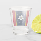 vlag van Mississippi Shot Glas (Achterkant)