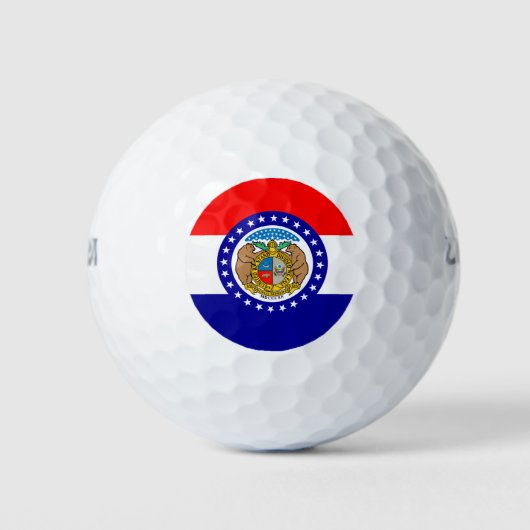 vlag van Missouri Golfballen (Voorkant)