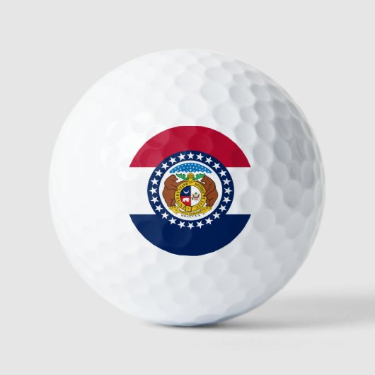 Vlag van Missouri Golfballen (Voorkant)